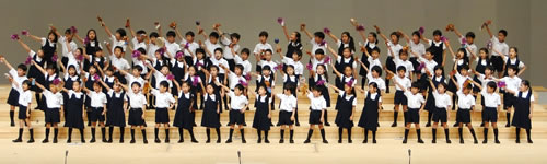 東京都市大学付属小学校　音楽発表会（1年生）