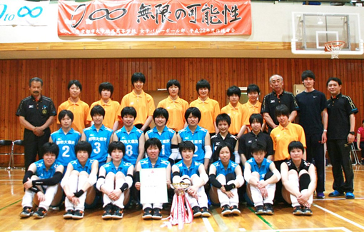 東京都市大学塩尻高等学校　　女子バレーボール部が「東京国体」に出場します