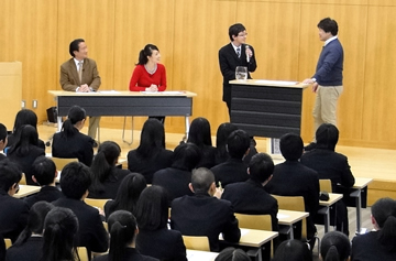東京都市大学等々力中学校・高等学校で収録された公開授業がBSジャパン「日経みんなの経済教室」で放送されました
