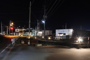 東京都市大学　陸前高田市の仮設商店街や周辺地域で照明社会実験