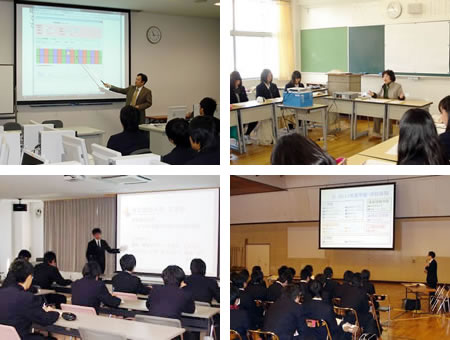 東京都市大学塩尻高等学校　1年生を対象に進路学習日を開催しました