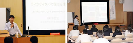 東京都市大学塩尻高等学校　平成24年度　第1回市民公開講座を開催しました