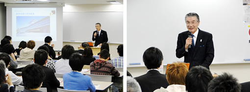 東京都市大学　特別講義 第3章「グローバル社会における経営」第3回講義が行われました