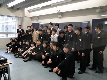 東京都市大学付属高等学校　　平成25年度（第61回）卒業式