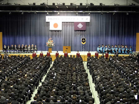 東京都市大学　平成26年度 入学式が挙行されました